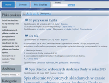 Tablet Screenshot of mizerski.com